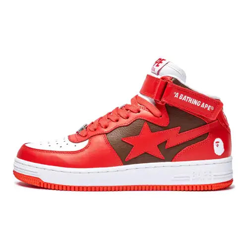 BAPESTA Men Star Patch Trainers Shoes
