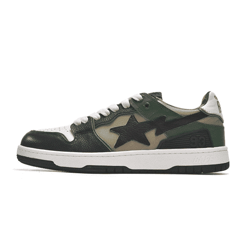 BAPE STA Sk8 Low Camo Shoes
