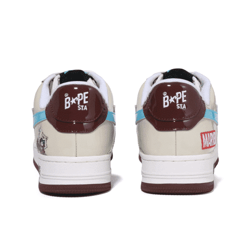 Bape x Marvel Rocket Raccoon BAPESTA
