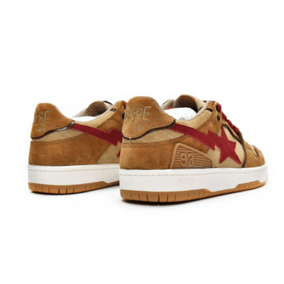 BAPE STA Sk8 Low Brown Shoes