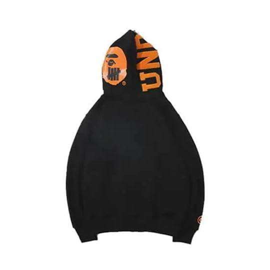 Bape x Undefeated Black Winter Hoodie