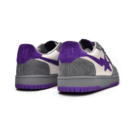 BAPESTA Sk8 Low Purple