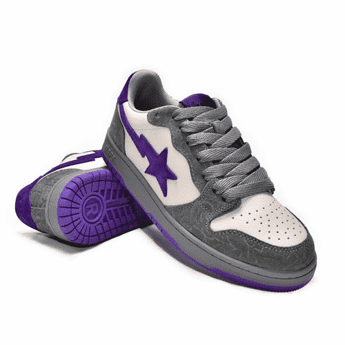 BAPESTA Sk8 Low Purple